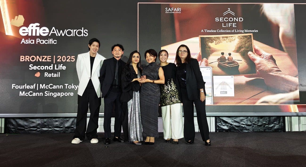 McCann Japan Wins Bronze at APAC Effie Awards 2025 for ‘Second Life’